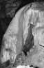 Flowstone in cave.