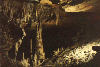 Formations in cave.